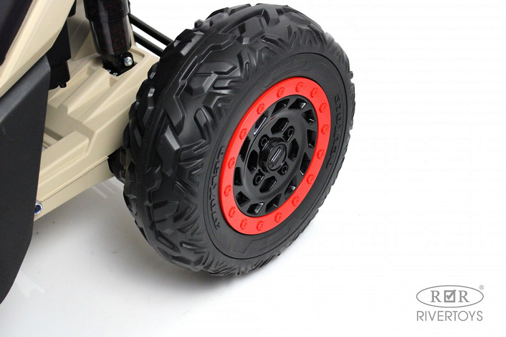 Детский электромобиль RiverToys BRP Can-Am Maverick Y111YY хаки