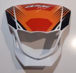 Пластик фары Питбайк BSE MX 125, оранжевый