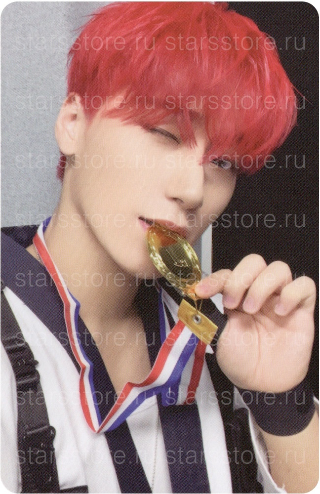 Фотокарта San ATEEZ - THE WORLD EP.FIN : WILL (Makestar)