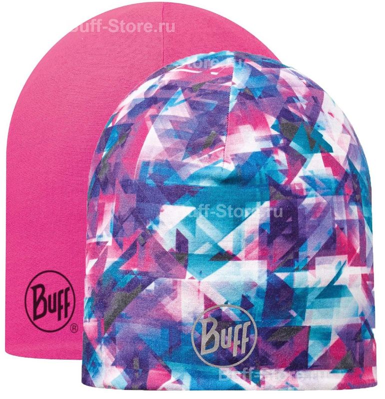 Двухсторонняя спортивная шапка Buff R-Turquoise-Magenta Фото 1