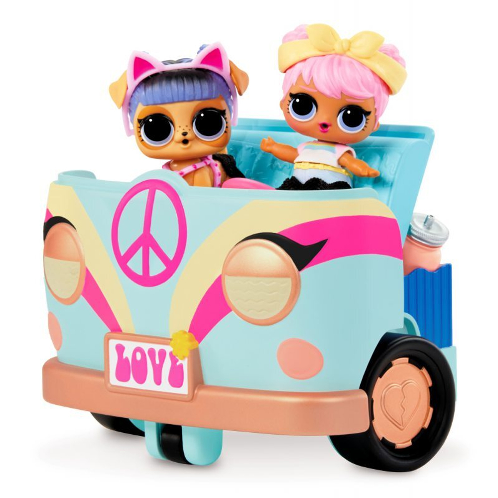 LOL SURPRISE - Car Camper LOL 5in1 Grill &amp; Groove Camper 580645