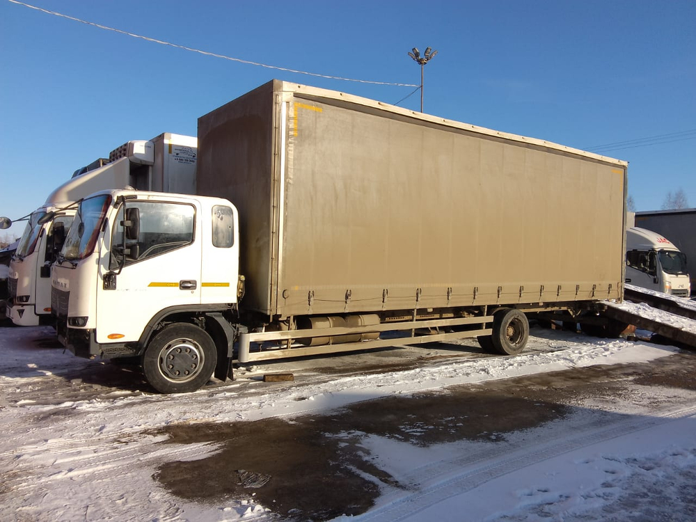 РусТрак 4389* на шасси КамАЗ 43082 4x2 Бортовой (Евроборт) 4389F1 (Евроборт, Дизельный, 3,8 л, 166 л