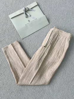 Льняной костюм Brunello Cucinelli