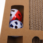 Когтеточка - игрушка / лежанка для кошек «МУРРРЛЫКА», 48,5*32,5*4см