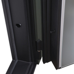 Стальная дверь «Vertu» с зеркалом (адаптивная замковая часть).