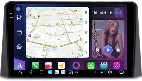 Магнитола для Toyota Corolla E210 2019-2024+, Corolla Cross - FarCar S500-TS20 монитор 10.36" 2K QLED на Android 14, Быстрейшая, CarPlay, 4G SIM-слот