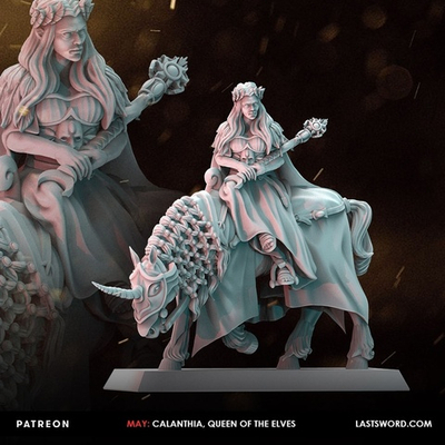 High Elves Mount Queen