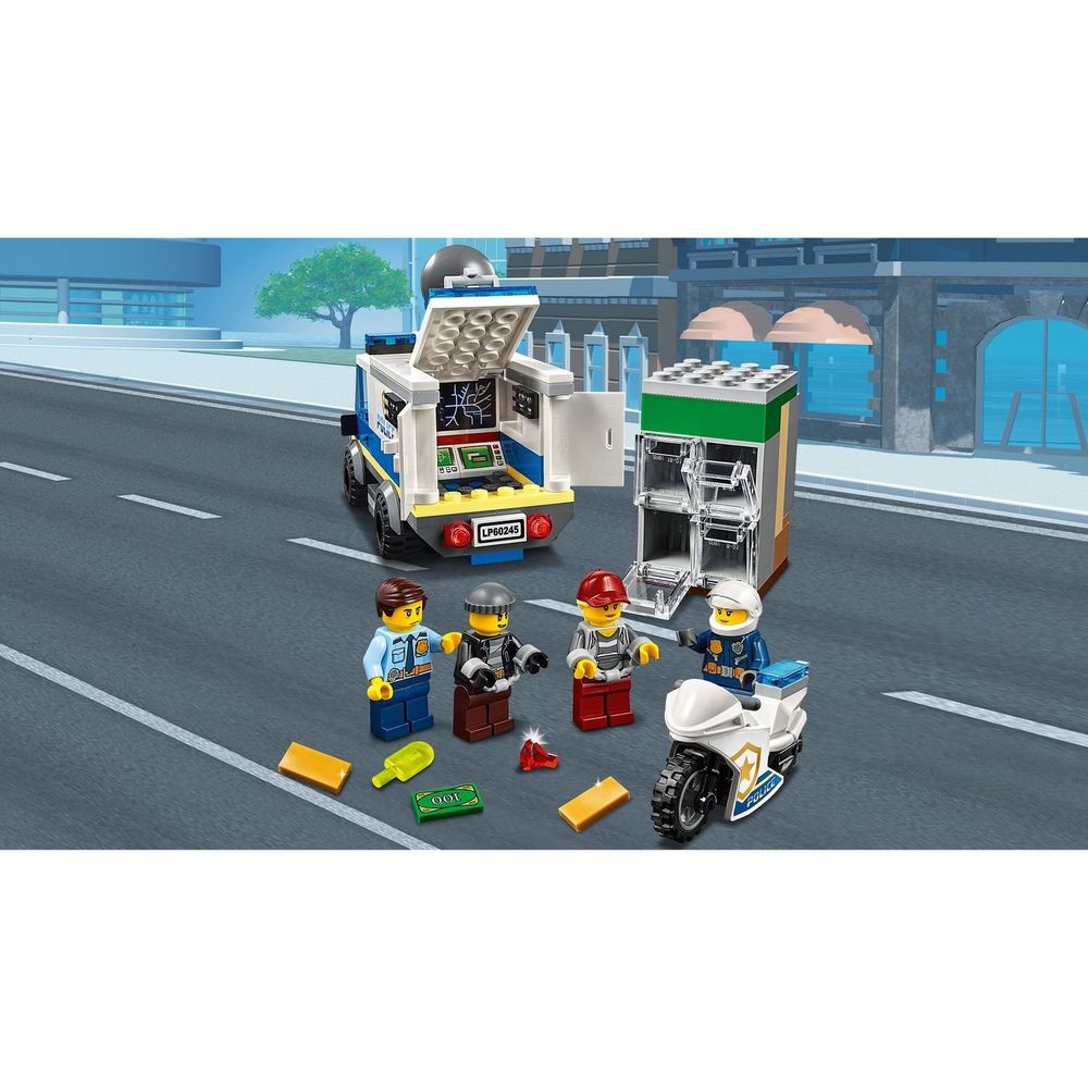 Ограбление полицейского монстр-трака City Police LEGO