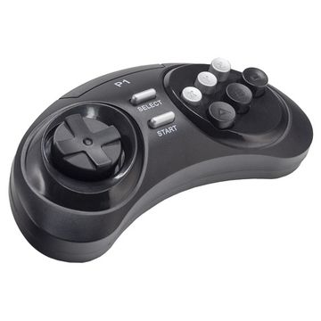 Retro Genesis Controller 16 Bit джойстик беспроводной для HD Ultra, P1