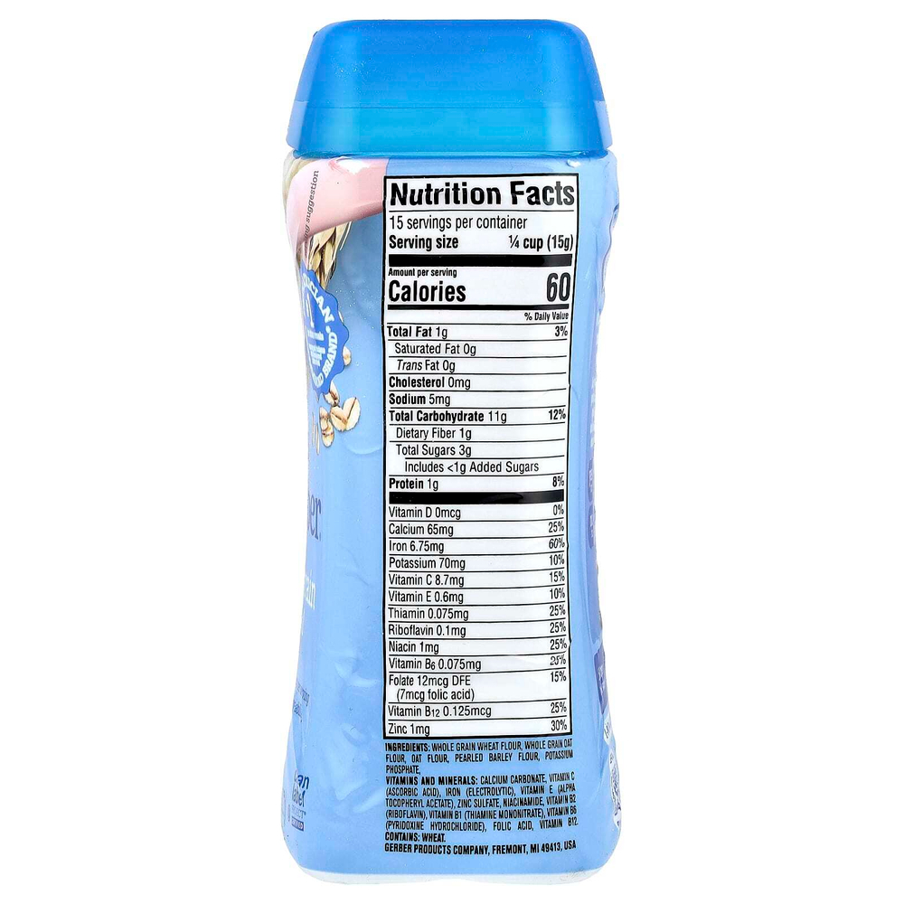 Gerber, Детские хлопья, продукты для 2-х видов, из нескольких злаков, 227 г (8 унций)