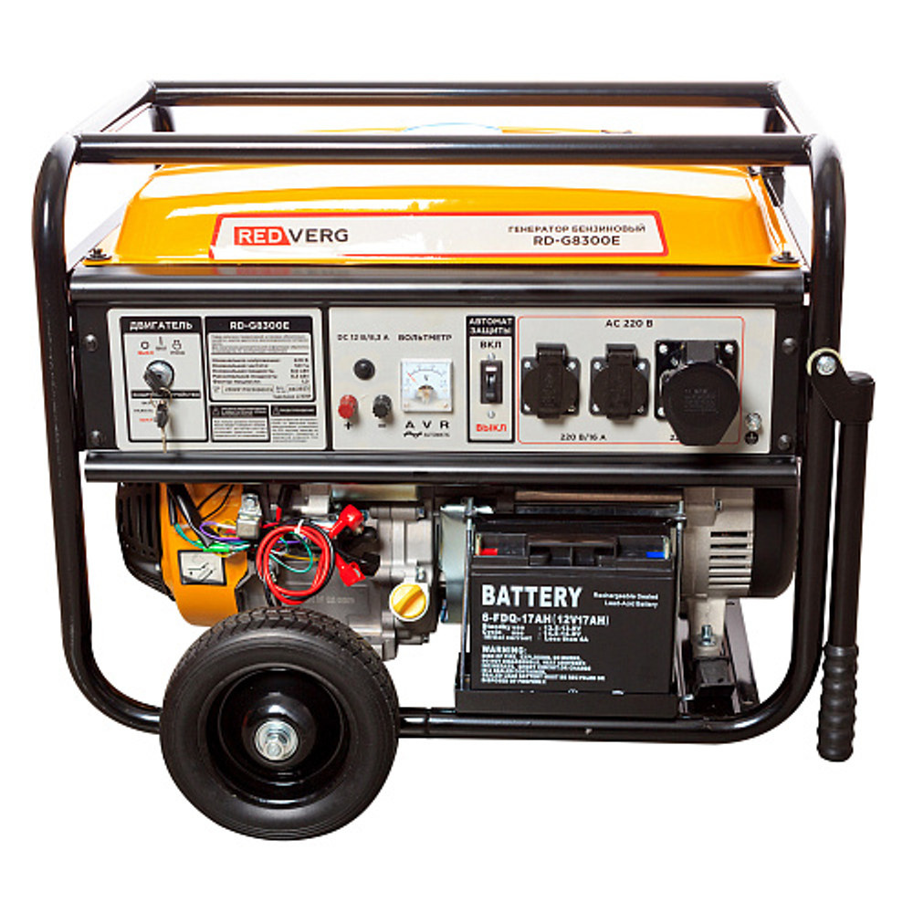 Генератор бензиновый REDVERG RD-G8300E