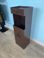 Урна металлическая УН-Б Коричневая