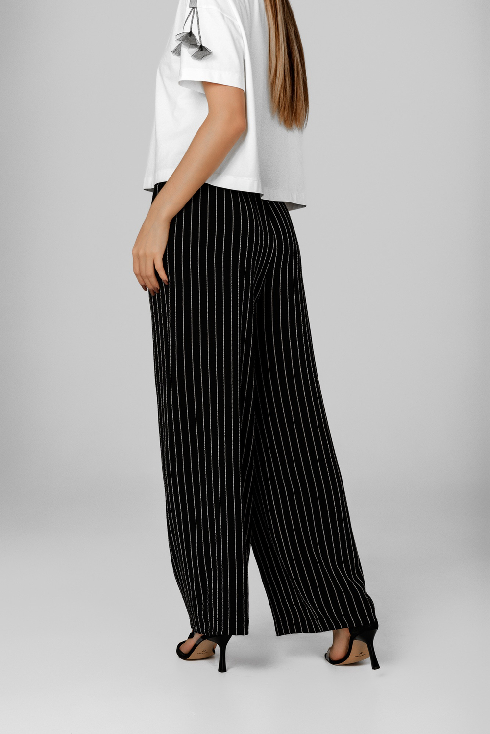 Легкие брюки в полоску  Тамбовчанка