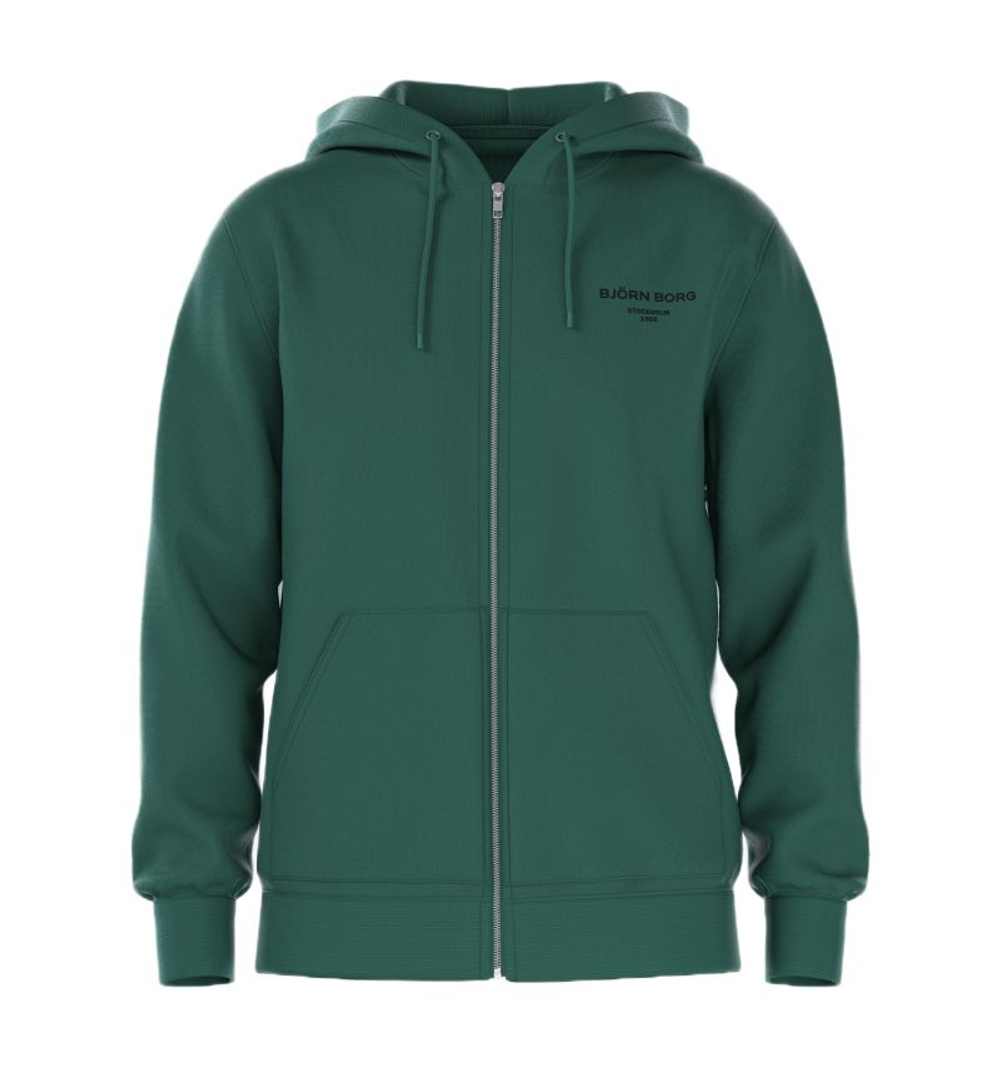 Куртка теннисная Bj_rn Borg Essential 1 Zip - posy green
