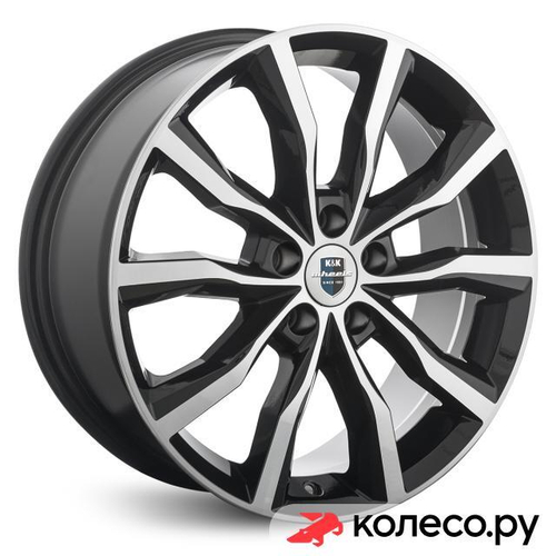 Портер (КС906) 7.5x18/5*108 D67.1 ET33 Алмаз-черный