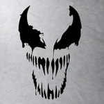 Виниловая наклейка на авто "Веном"