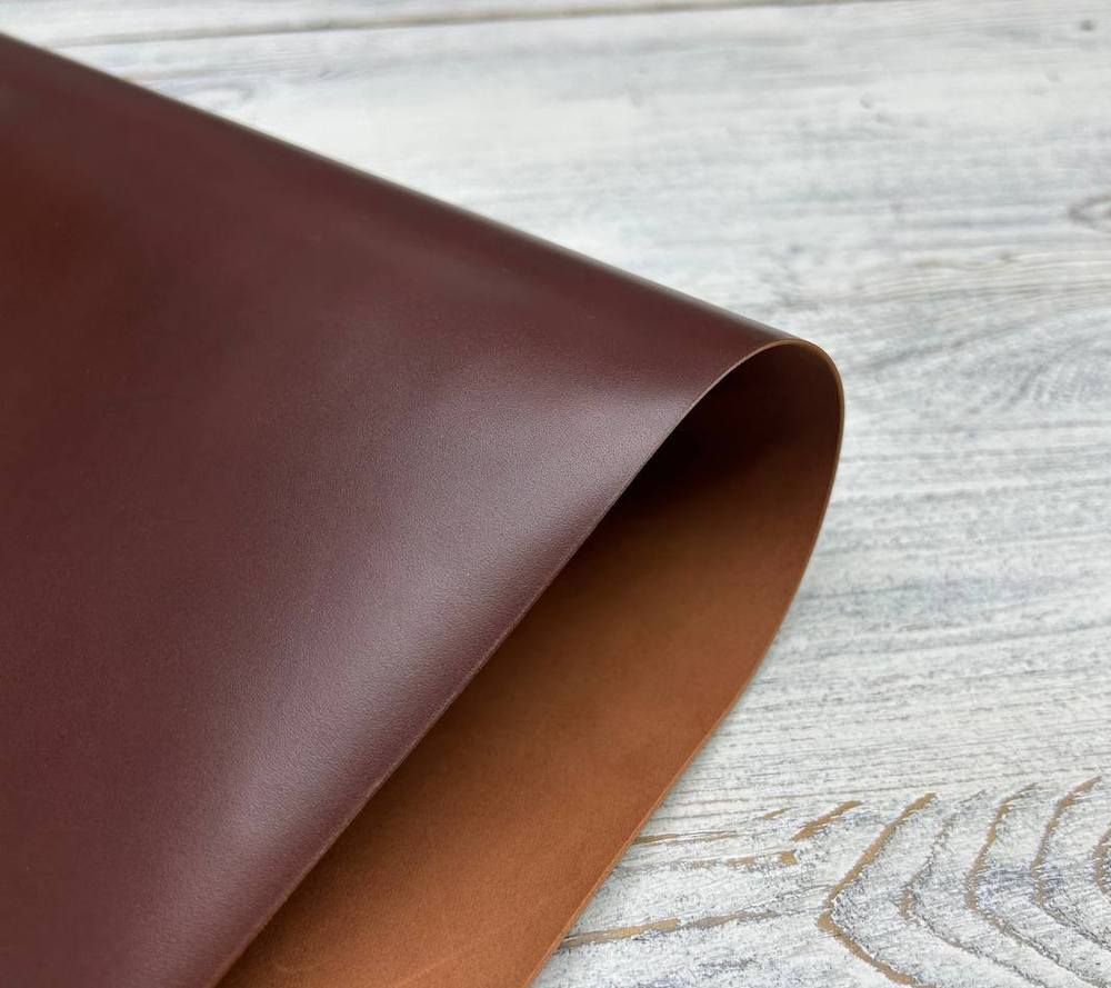 Cristallo Wet Clay (0,8-1,0 мм), цв. Коричневый, натуральная кожа