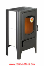 Печь-камин БАВАРИЯ ЭКО с плитой одна конфорка