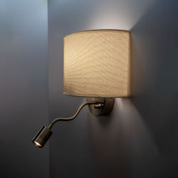 Citilux Декарт CL704306 Бра с бежевым абажуром и диммером