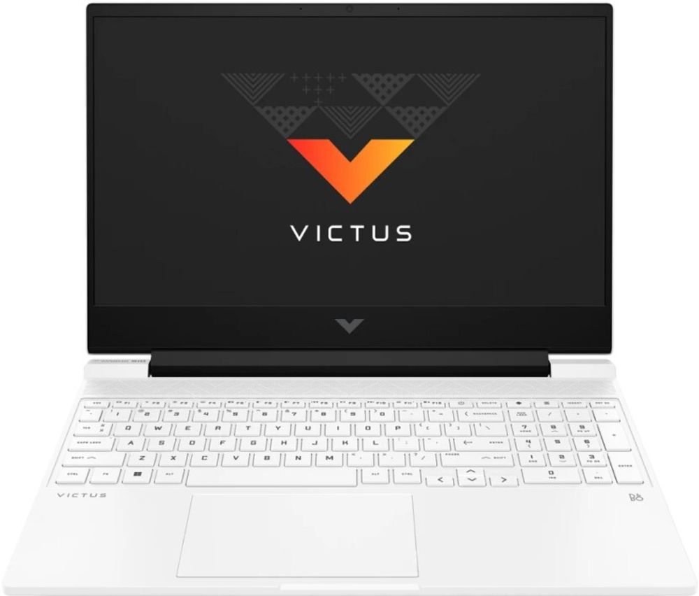 Ноутбук  HP Victus Gaming 15-fa1034nn 15.6 ", Core i5, 16 Гб RAM, 512 Гб SSD, GeForce RTX 4050, Белый