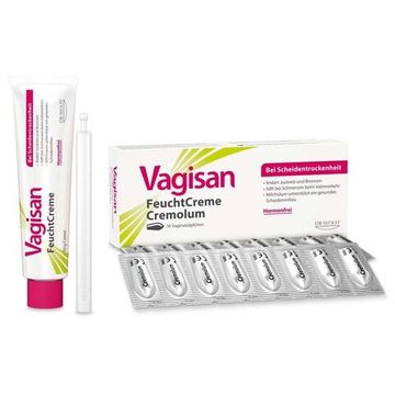 Vagisan крем с аппликатором + Vagisan Cremolum от сухости влагалища