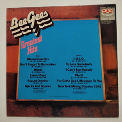 Винтажная виниловая пластинка LP Bee Gees Greatest Hits (Germany 1975)