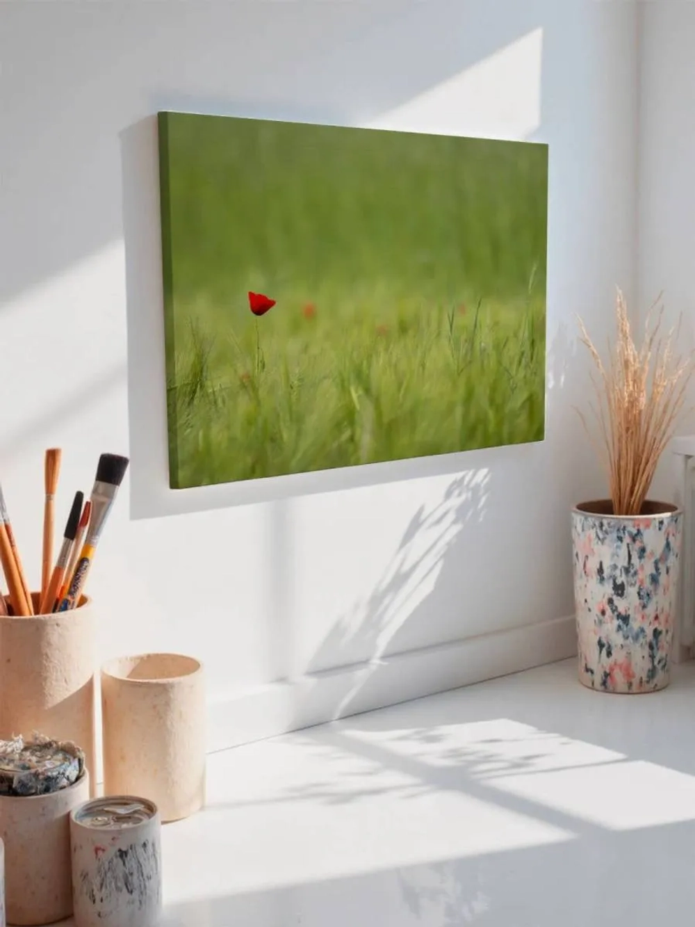Картина на стену 40 X 50 Цветок в поле