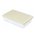 Контейнер для продуктов "Asti" прямоугольный 0,75л (светло-бежевый)