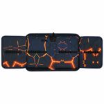 Пенал BRAUBERG, 1 отделение, 2 откидные планки, полиэстер, 21х14 см, "Keep out", 270719