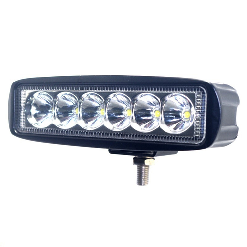 Фара светодиодная дополнительная 6 SMD 18W, 1260LM, 9-32V, 6000K, FLOOD-ближний (Вымпел)