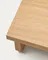 Oaq Журнальный столик из шпона дуба с натуральной отделкой 140 x 75 см