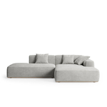 3-х местный нераскладной диван с кушеткой SAGA 012/021