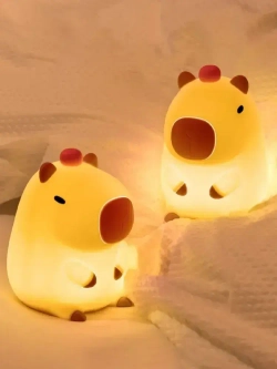 Ночник детский на батарейках Капибара