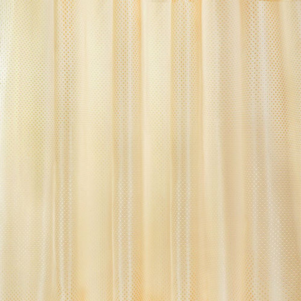 Шторка для ванной ПОЛИЭСТЕР, 180х180 см, кольца в комплекте,золотой бриллиант, PRIMILA, 700089