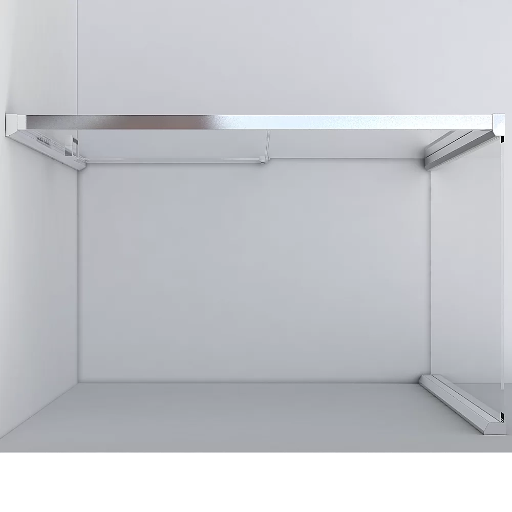 Душевой уголок Vincea LUGANO VSR-1L9012CGB-1 120x90 стекло тонированное/профиль черный