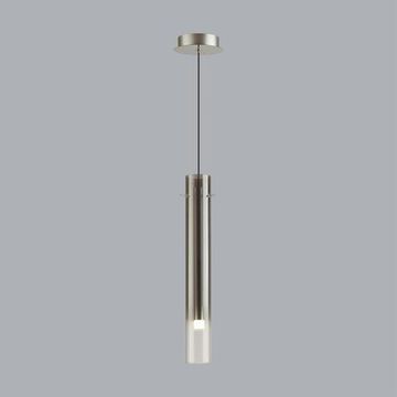 5061/5LA PENDANT ODL24 453 серебристый/дымчатый/металл/стекло Подвес LED 4W 3000K SHINY