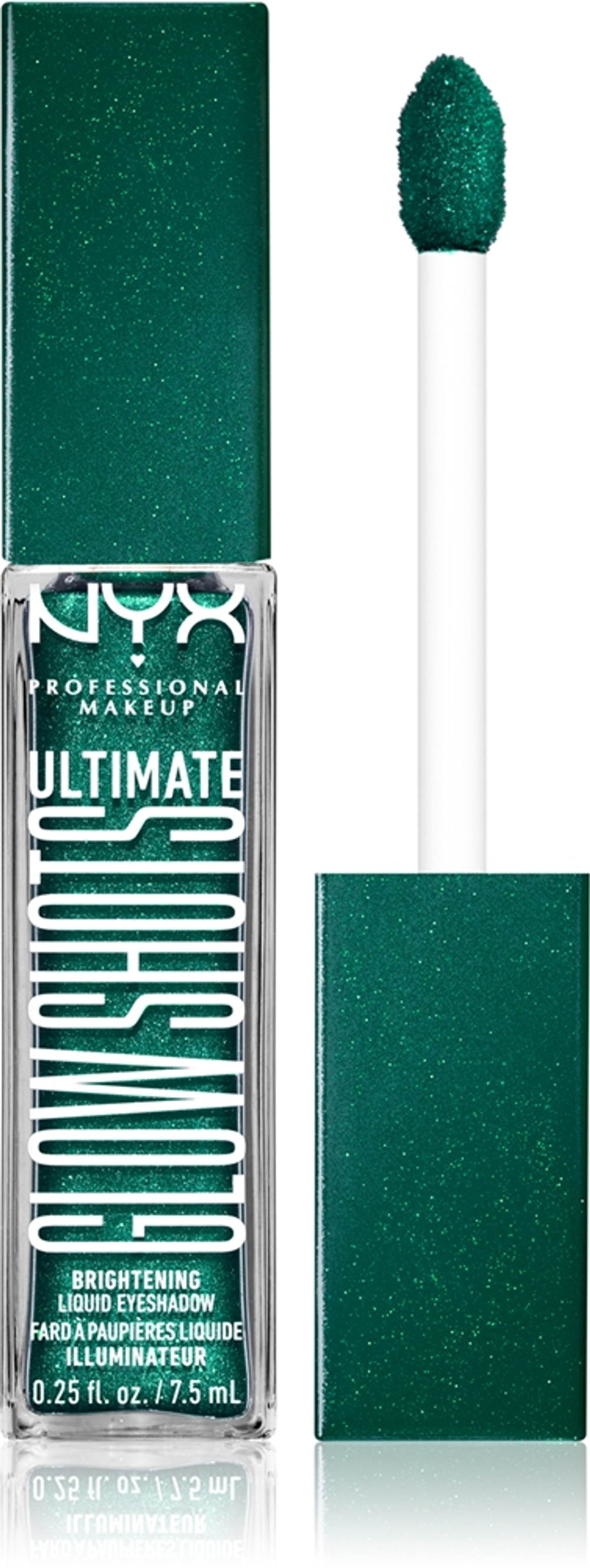 NYX Professional Makeup Ultimate Glow Shots - Блестящие тени для век в жидкой форме оттенок 22 Watermelon Wealth, 7 ml