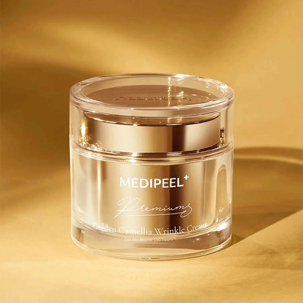 Крем для лица с золотой камелией MEDI-PEEL Peptide 9 Golden Camellia Wrinkle Cream