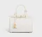 Сумки CELINE TEEN CONTI из натуральной телячьей кожи белая