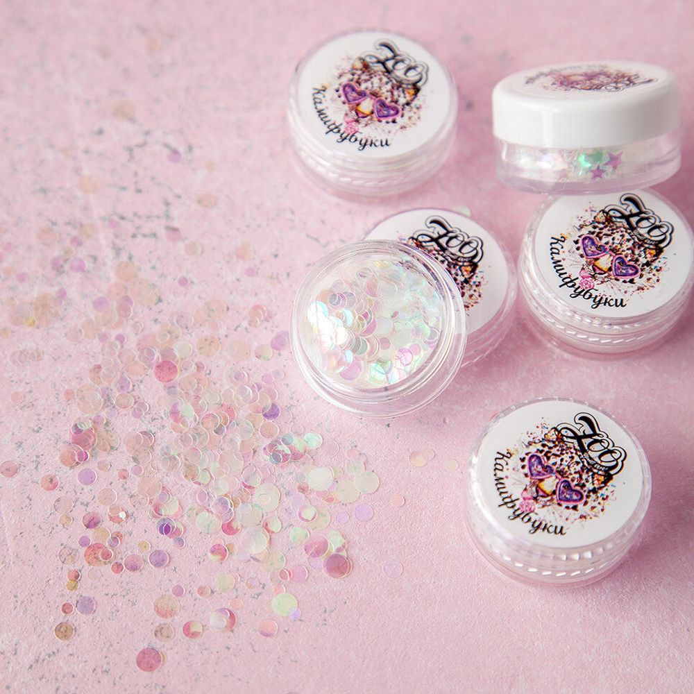 1327 Камифубуки 1 г радужные кружочки