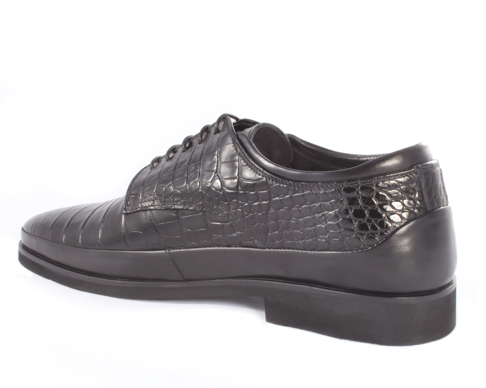 Кожаные дерби Goodman 53205 с принтом