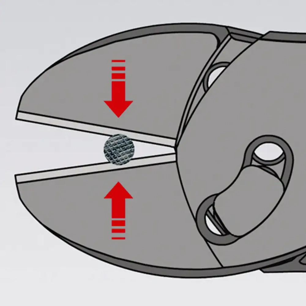 TwinForce® черненые 180 мм Knipex 73 72 180