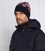 шапка th monogram Tommy Hilfiger - бордовый(AM0AM10491)