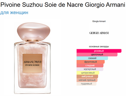 Giorgio Armani Pivoine Suzhou Soie de Nacre (duty free парфюмерия)