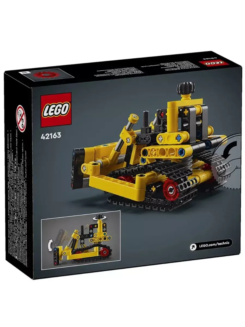 Лего Техник Тяжелый бульдозер 42163 Lego Technic