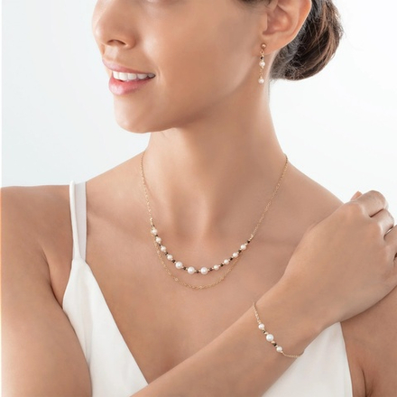 Браслет Coeur de Lion White-Gold 1118/30-1416