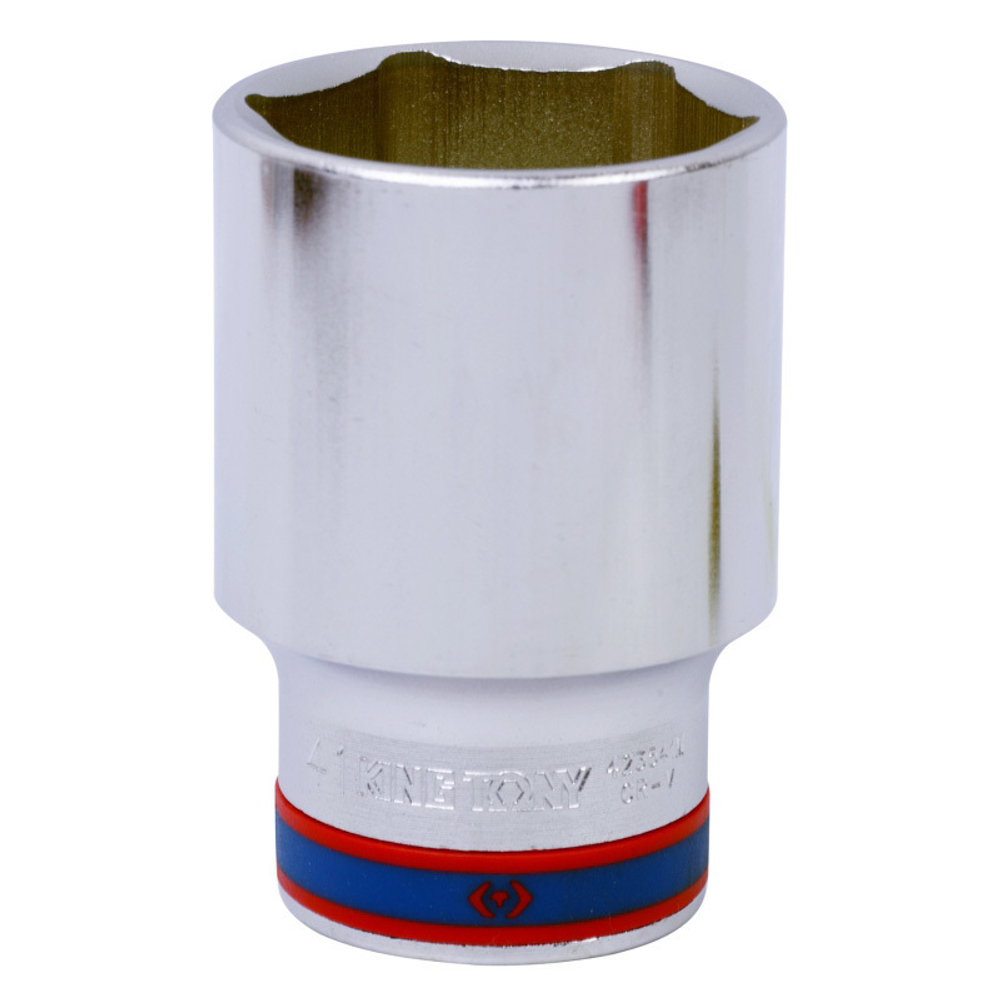 KING TONY (423541M) Головка торцевая глубокая шестигранная 1/2", 41 мм