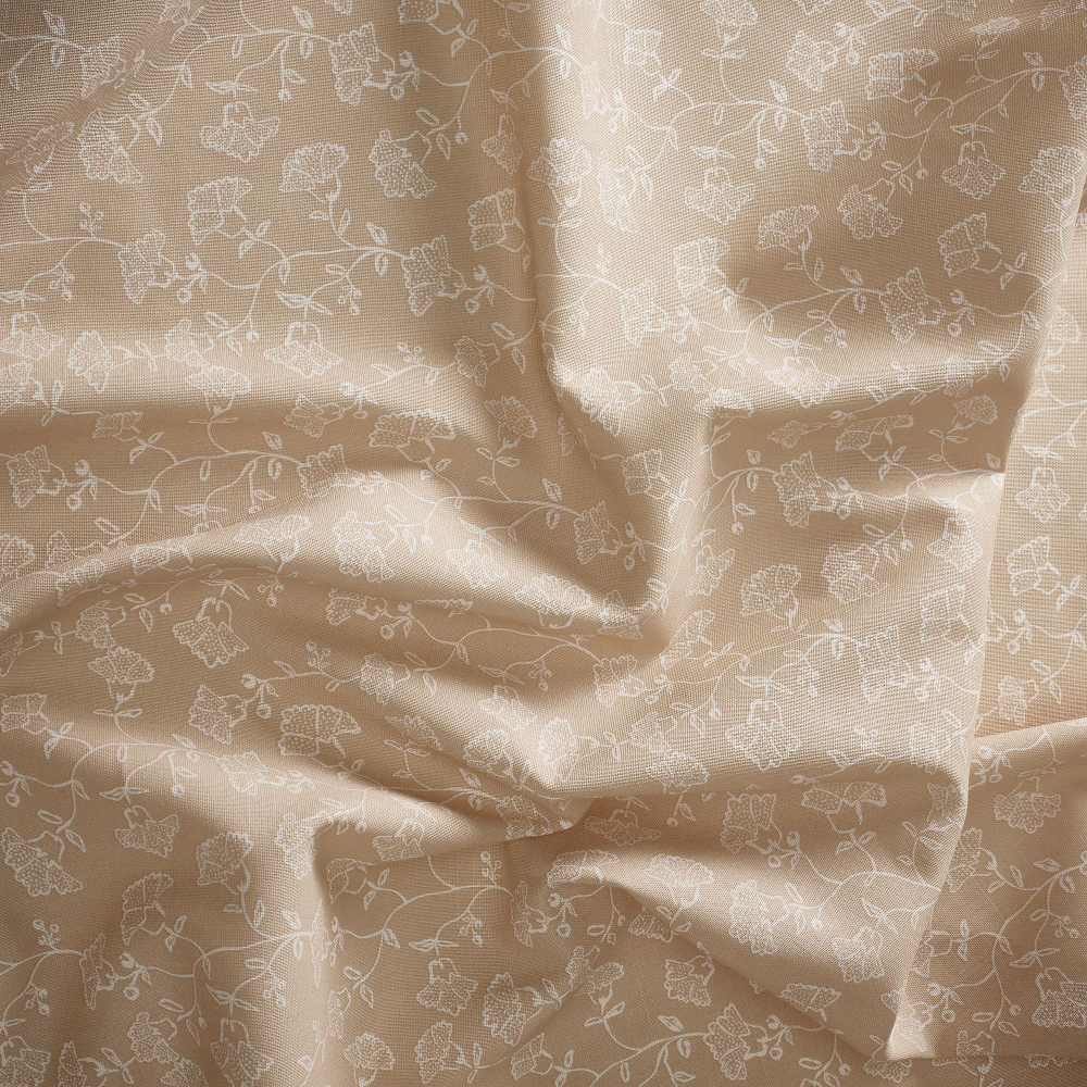 Комплект штор IKEA TRYSTAVMAL (ТРИСТЯВМАЛЬ), Бежевый с рисунком, 145x250 см, 2 шт