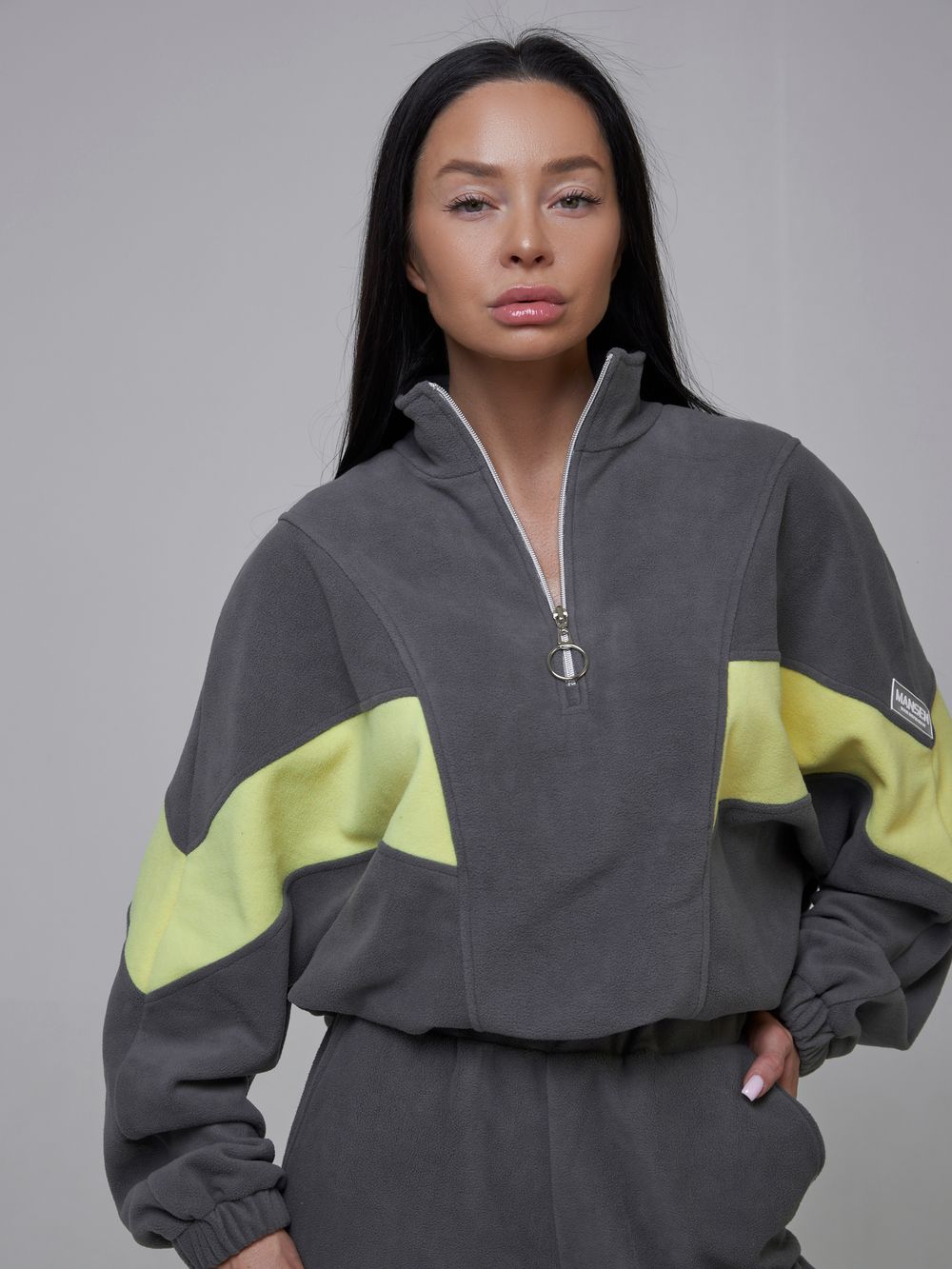 Кофта из флиса Cozy Grey