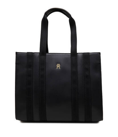 Сумка-шопер TH IDENTITY MED TOTE Tommy Hilfiger - черный(AW0AW15569)